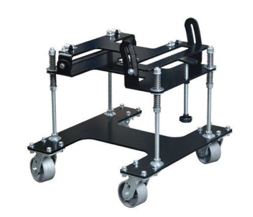 P013.-Adjustable trolley.-Allows transporting the machine and provides support when working plates with large dimensions.